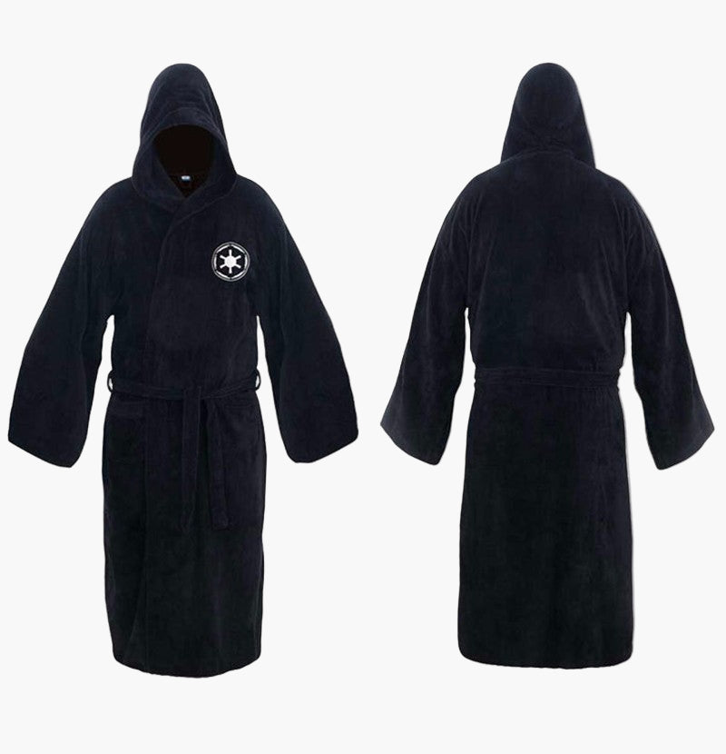 Men's Hooded Bathrobe Jedi & Sith Style Long Cosplay Loungewear
