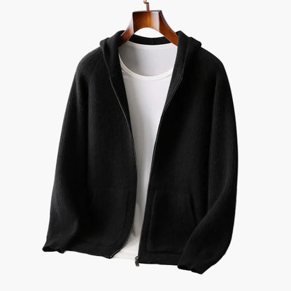 Men's Classic Zip-Up Hoodie – Relaxed Fit Everyday Urban Style