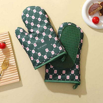 Ember – Hittebestendige Katoenen Ovenhandschoenen met Antislip Isolatie