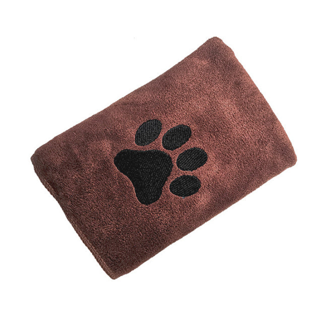 Serenity – Sneldrogende Badhanddoek van Zacht Absorberend Koraal Fleece voor Huisdieren
