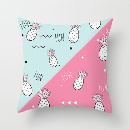 Meadow – Kussenhoes voor de woonkamer met fruitprint