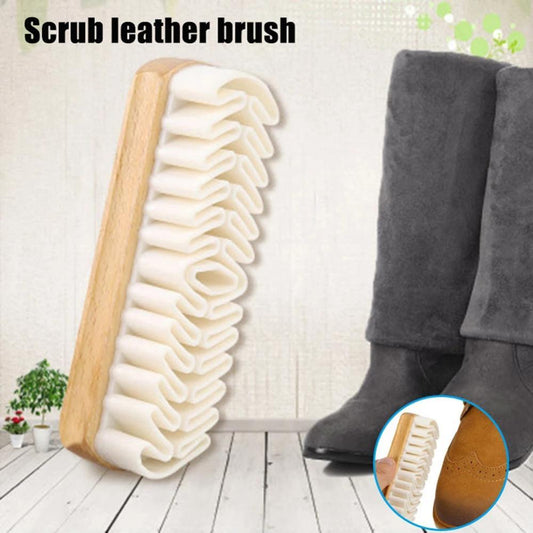 Marcella – Suède Rubber Brush Schoenborstel voor Sneakers en Laarzen