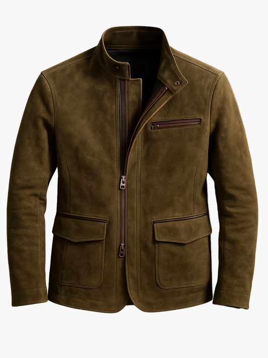 Men's Classic Moto-Inspired Urban Jacket – Timeless Style for All Seasons