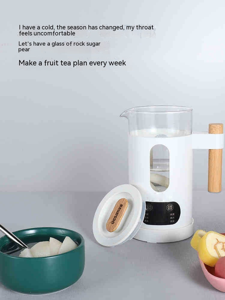 Evander – Mini Waterkoker voor Gezond Thee en Melk op Kantoor