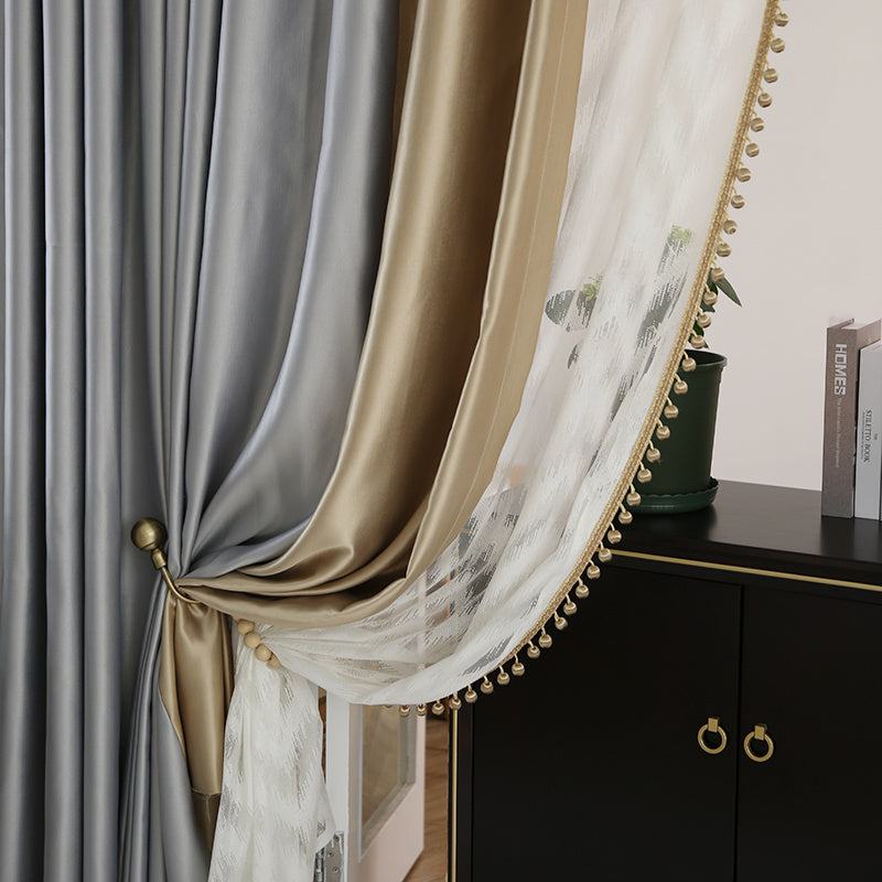 Benedict – Luxe Moderne Minimalistische Blackout Gordijn voor Woonkamer en Slaapkamer