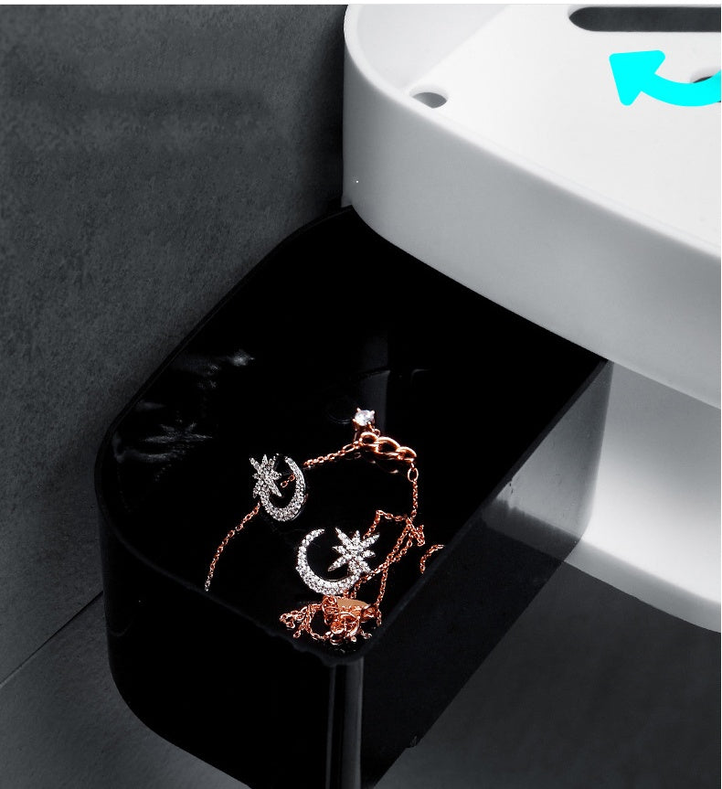 Genevieve – Creatieve Dubbel-laags Opbergrek voor Badkamer en Keuken