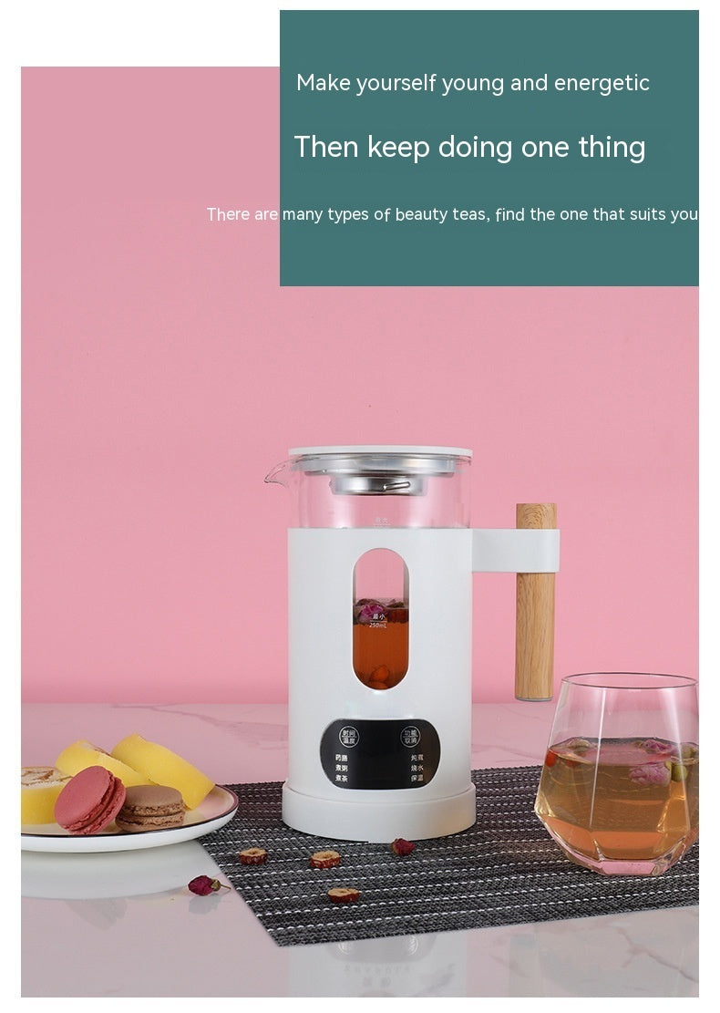 Evander – Mini Waterkoker voor Gezond Thee en Melk op Kantoor