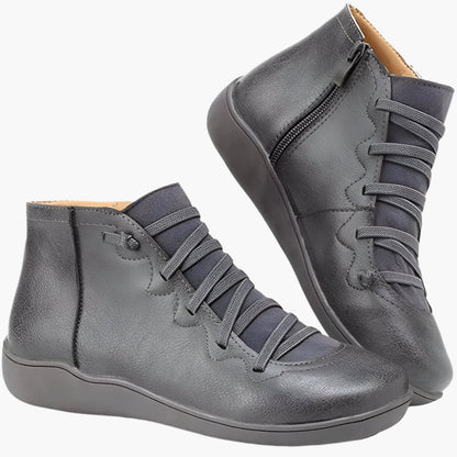 Women's Comfort Ankle Boots – Fashionable Casual Walking Booties for All-Day Support