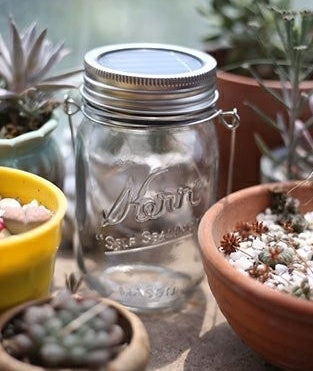 Nova – Solar Mason Jar Lichten Decoratie Buiten Hangende Lichten