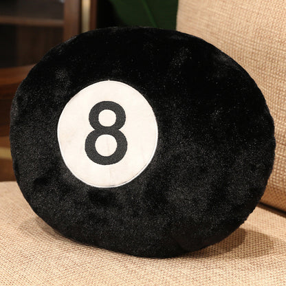 Orion – Zacht Pluche Kussen met Billiards Borduurmotief