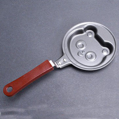 Coraline – Mini Pannenkoekenmaker met Cartoon Beer en Stervormige Mallen voor Kinderen