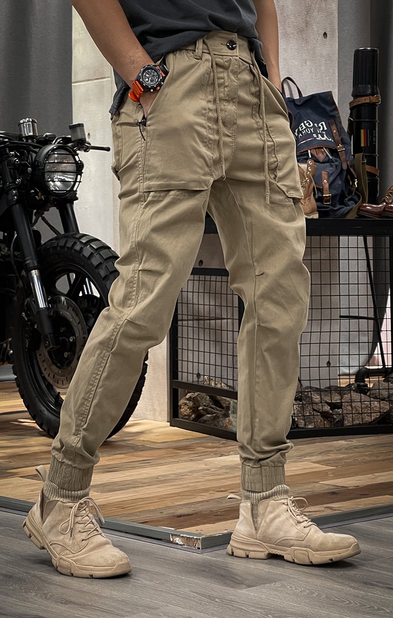 Men's Urban Cargo Jogger Pants Casual Streetwear