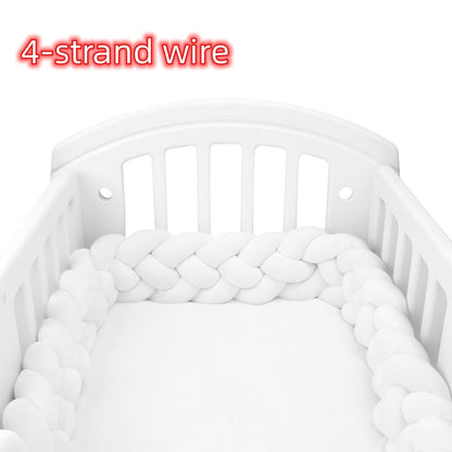 Aurora – Gebreide Crib Bumpers Kussen voor Babybed