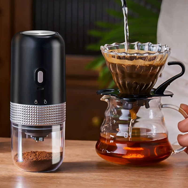 Florian – Draagbare Elektrische Koffiemolen met USB-oplaadfunctie