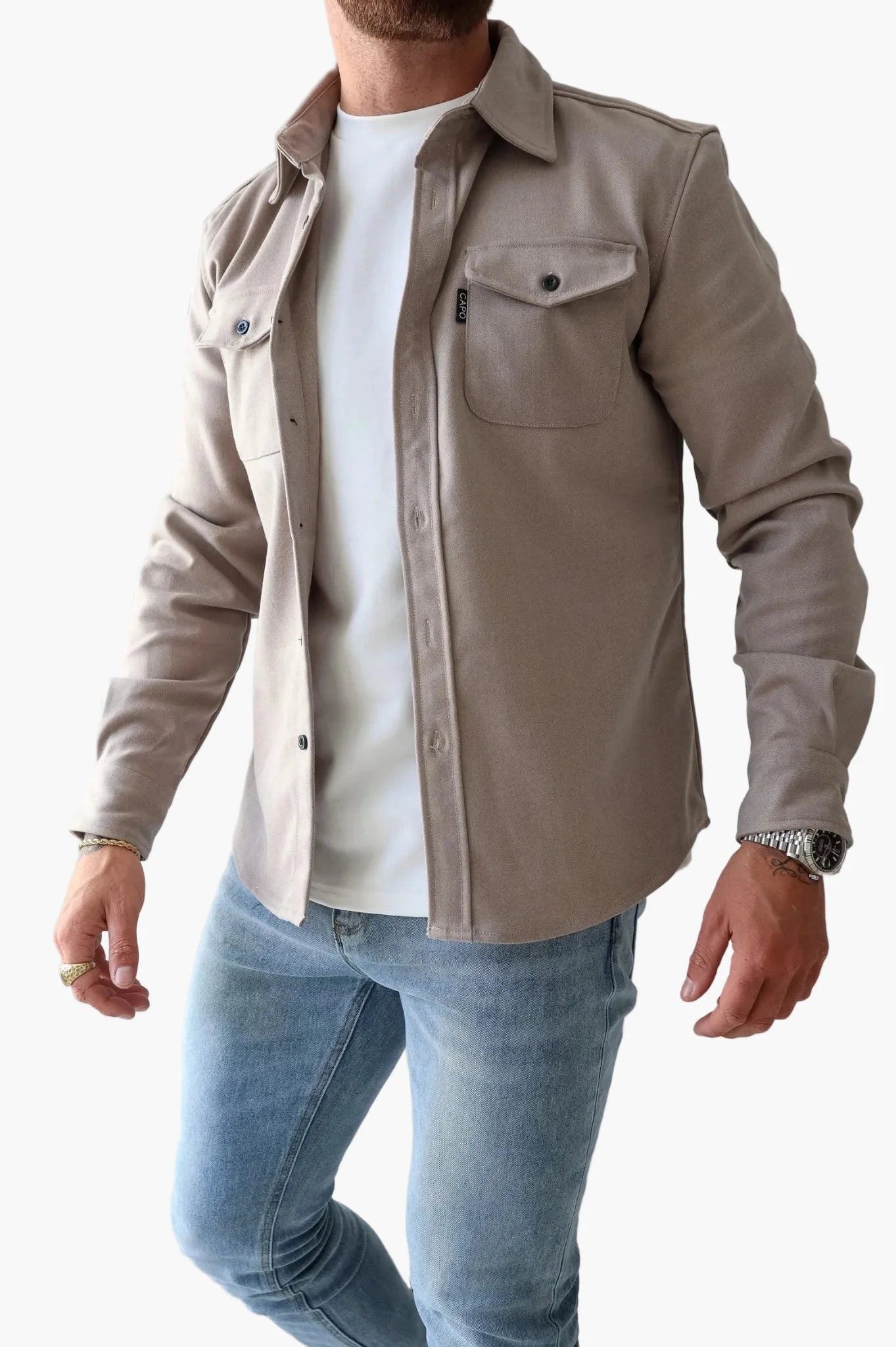 Men's Modern Shirt Jacket – Versatile Everyday Style