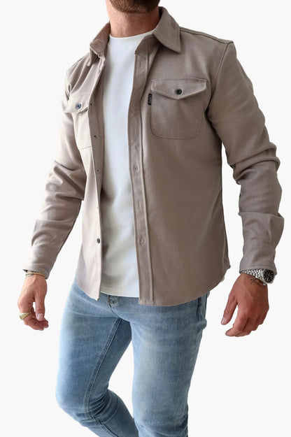 Men's Modern Shirt Jacket – Versatile Everyday Style