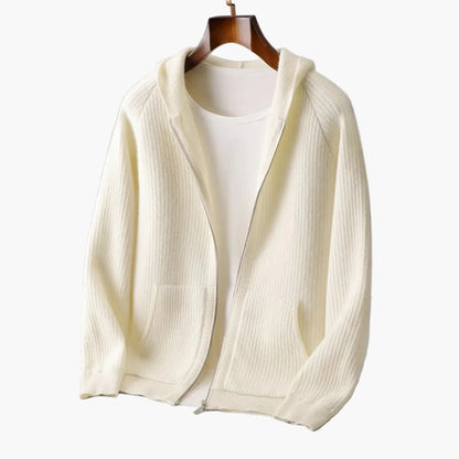 Men's Classic Zip-Up Hoodie – Relaxed Fit Everyday Urban Style