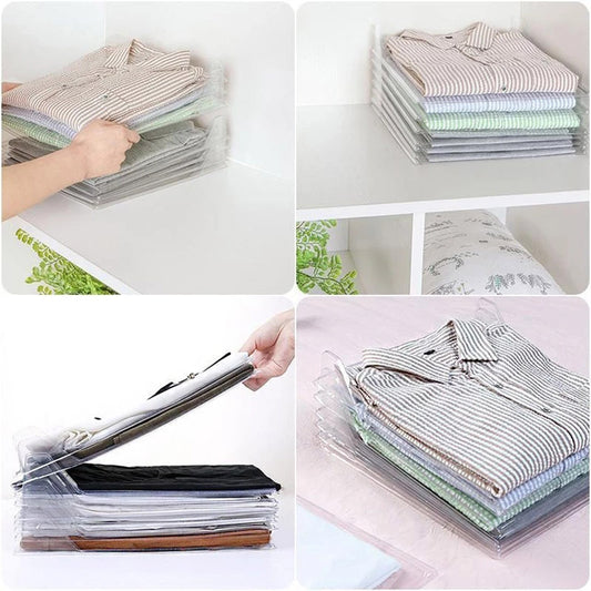 Lucian – 10-laags Kledingopslag Bord voor Vouwen van Kleding, Organizer voor Hemden en Documenten