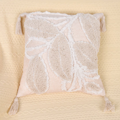 Hazel – Luxe Kussenhoes met Bladmotief voor Woonkamer