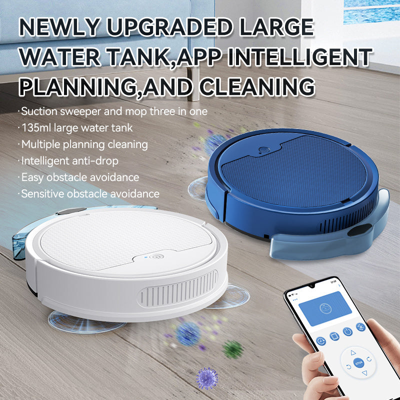 Juno – Slimme Stofzuigerrobot met Groot Watertank en Mobiele App