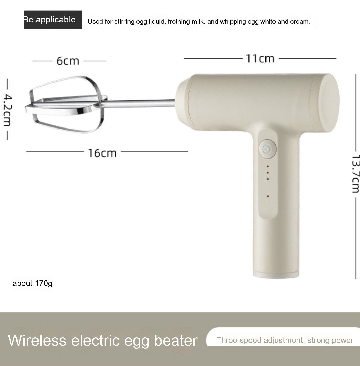 Elowen – Draadloze Mini Room Blender Handheld Elektrische Garde Huishoudelijk
