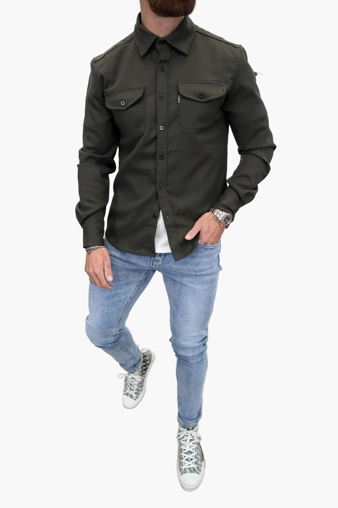 Men's Modern Shirt Jacket – Versatile Everyday Style