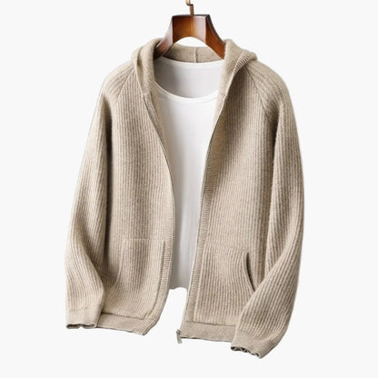 Men's Classic Zip-Up Hoodie – Relaxed Fit Everyday Urban Style