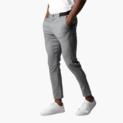 Men's Slim Fit Chinos – Versatile Modern Style for Work and Casual Wear