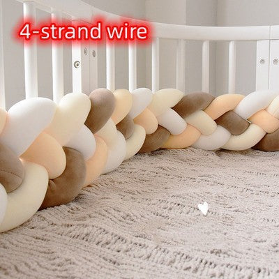 Aurora – Gebreide Crib Bumpers Kussen voor Babybed