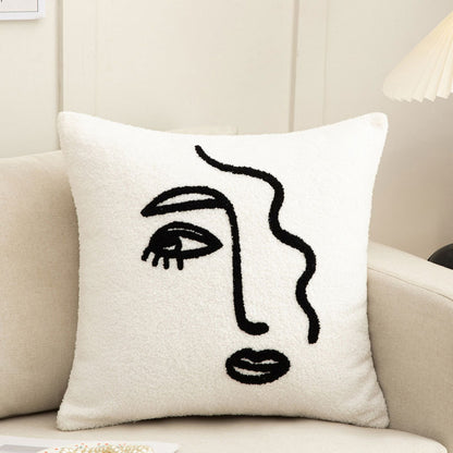 Persephone – Luxe Woonkamer Sofa Kussenhoes met Borduurwerk