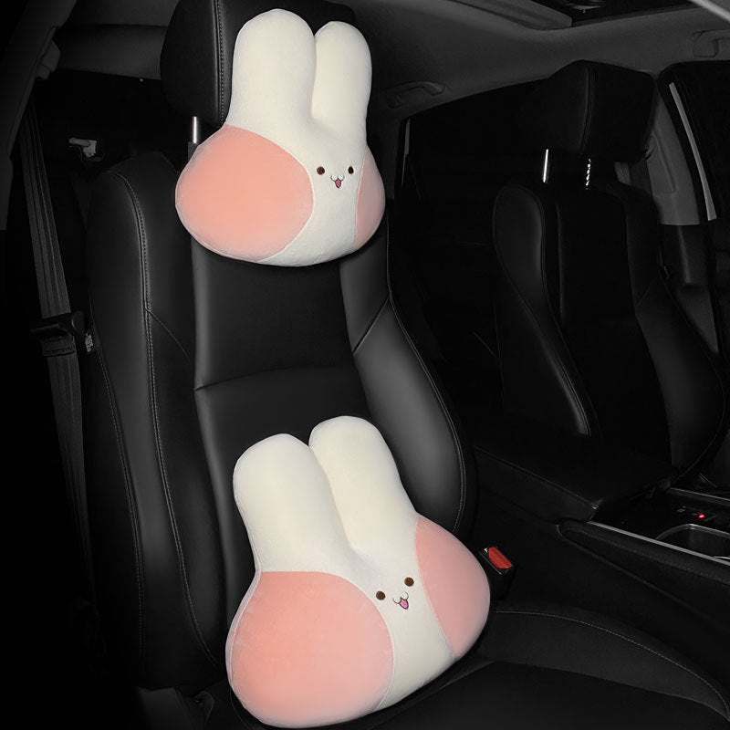 Orion – Schattige Auto Hoofdkussen Konijn Kussen