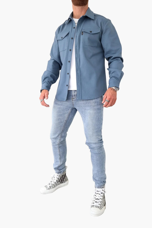 Men's Modern Shirt Jacket – Versatile Everyday Style