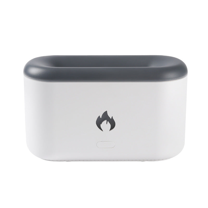 Juno – Ultrasonische Aroma Diffuser Lamp met Vlam Effect