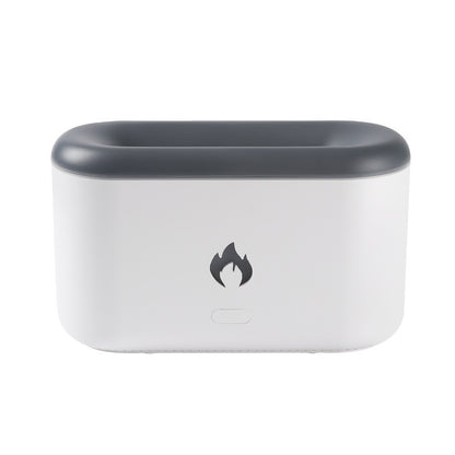 Juno – Ultrasonische Aroma Diffuser Lamp met Vlam Effect