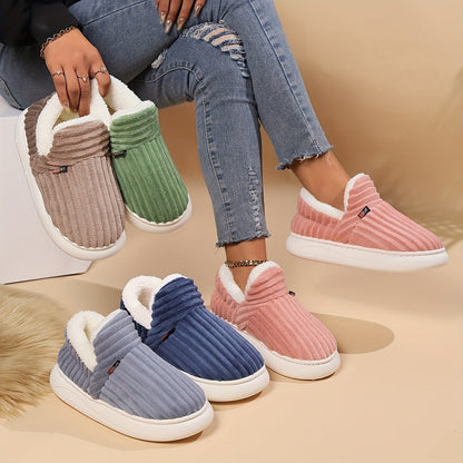 Women's Cozy Plush Indoor Winter Slippers House Shoes