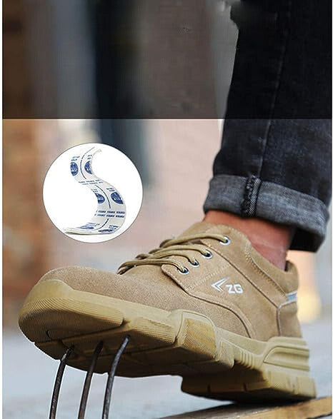 Men's Orthopedic Safety Sneakers – Ergonomic Work Shoes for Comfort and Protection
