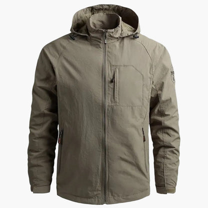 Men's Casual Outdoor Waterproof Cargo Jacket – Lightweight Breathable Summer Style