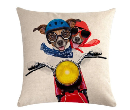 Juliette – Decoratieve Kussenhoes met Dierenpatroon