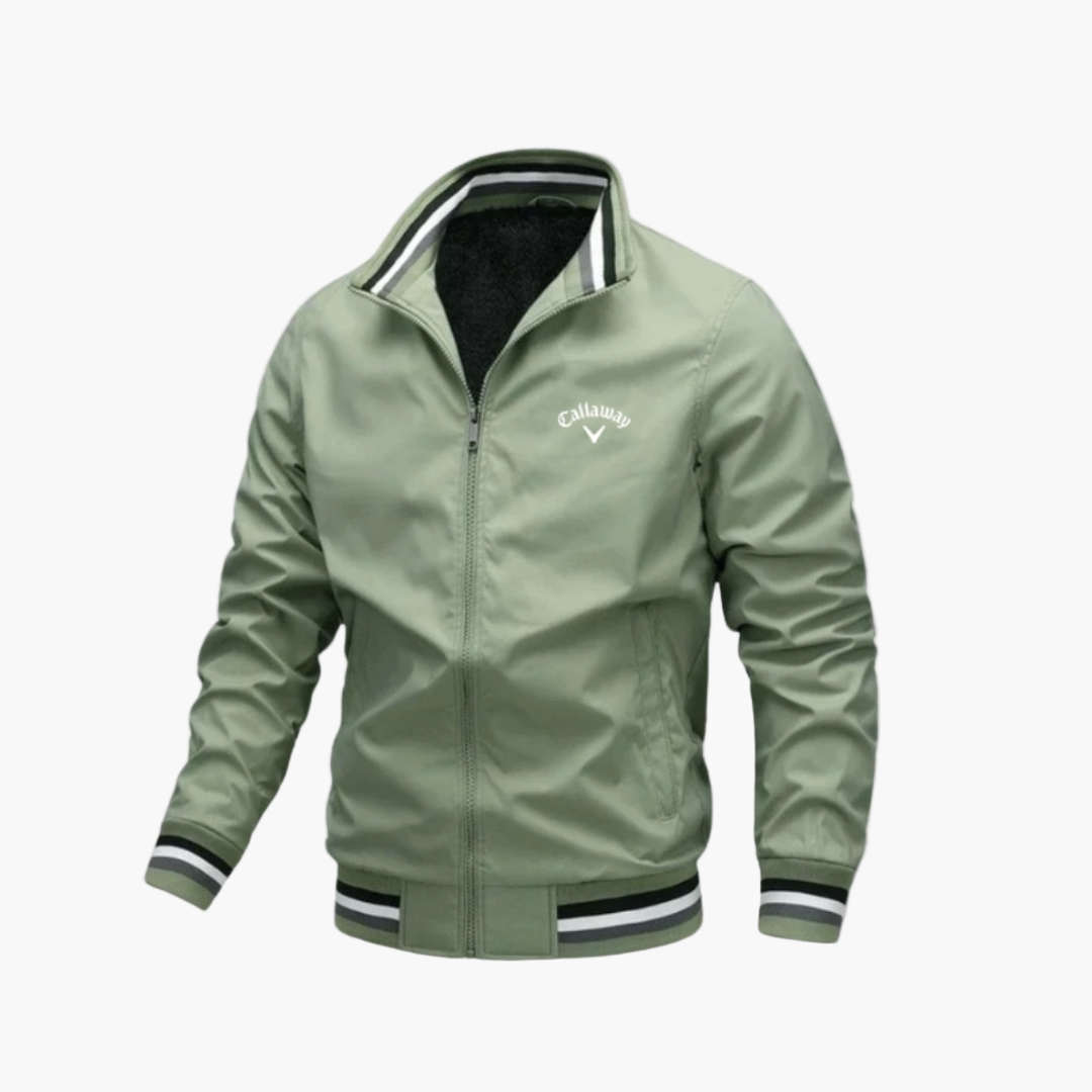 Men's Lightweight Golf Windbreaker Jacket – Athletic Water-Resistant Style for Golf & Outdoor