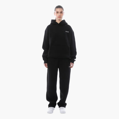 Women's Relaxed Fit Everyday Hoodie and Sweatpants Set - Casual Loungewear