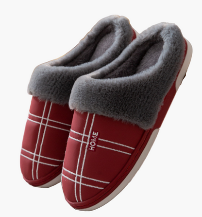 Men's Luxury Anti-Slip Home Slippers for Comfort and Warmth