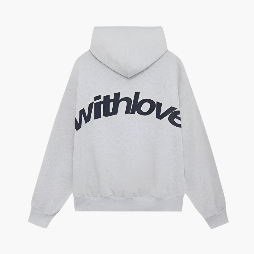 Unisex Graphic Back Print Hoodie with Relaxed Fit - Casual Streetwear for Everyday Comfort