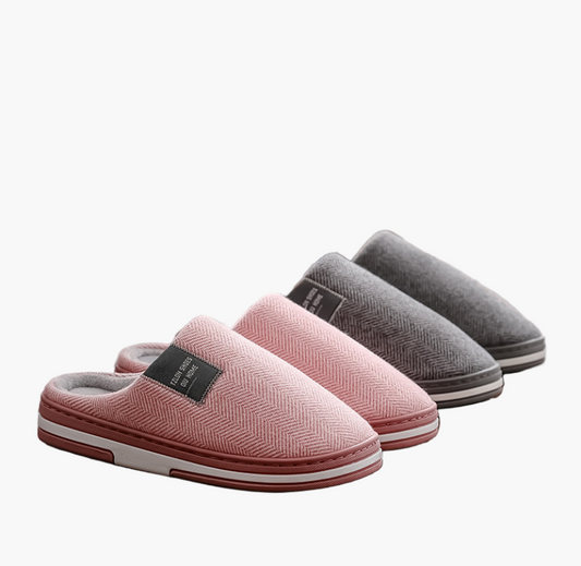 Men's Luxury Slip-On Indoor House Slippers with Anti-Slip Sole, Cozy Warm Comfort, Easy On-Off Style
