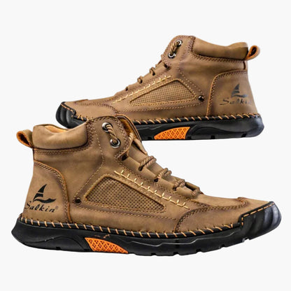 Men's Casual Outdoor Walking Boots – High-Top Ankle Comfort Shoes