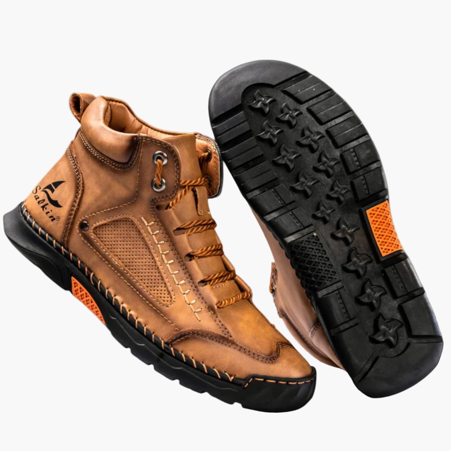 Men's Casual Outdoor Walking Boots – High-Top Ankle Comfort Shoes