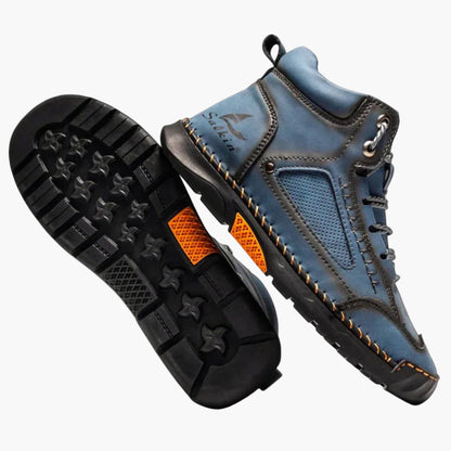 Men's Casual Outdoor Walking Boots – High-Top Ankle Comfort Shoes