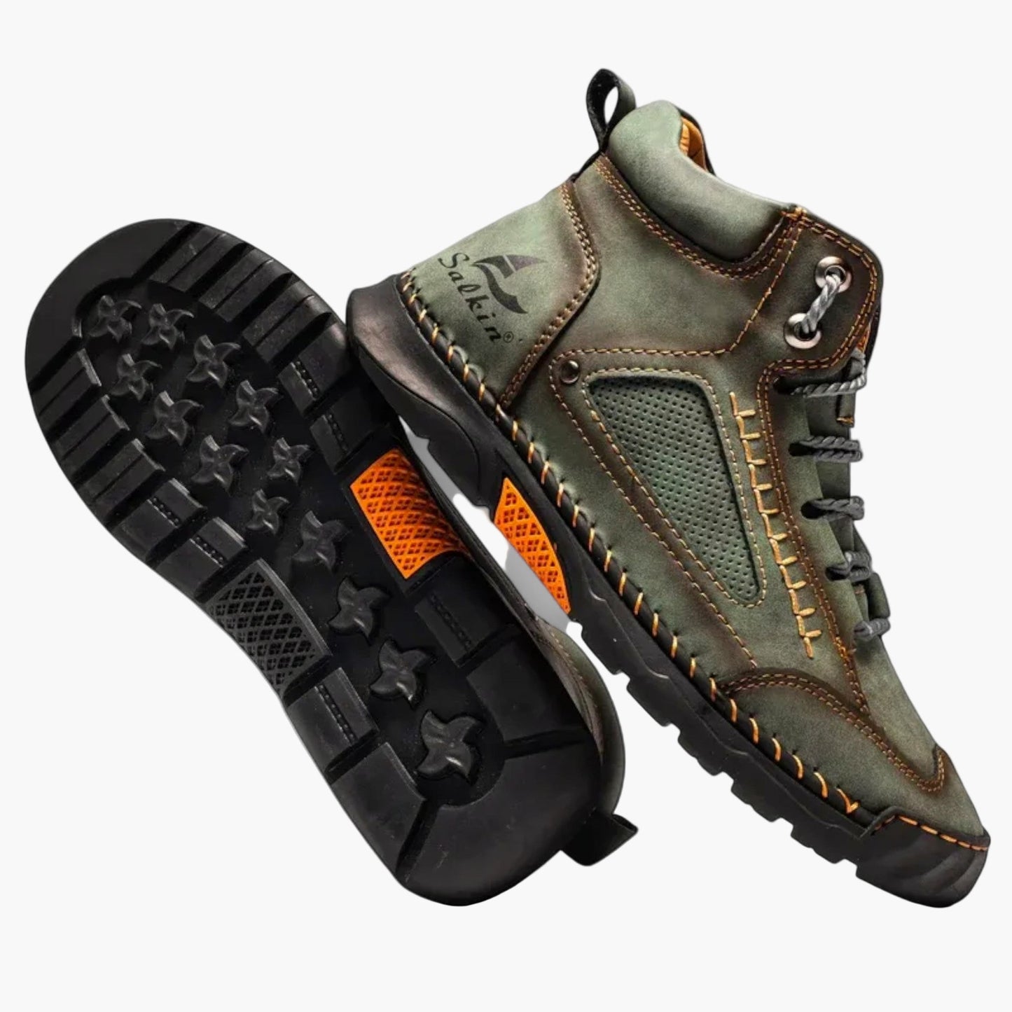 Men's Casual Outdoor Walking Boots – High-Top Ankle Comfort Shoes