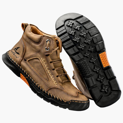 Men's Casual Outdoor Walking Boots – High-Top Ankle Comfort Shoes