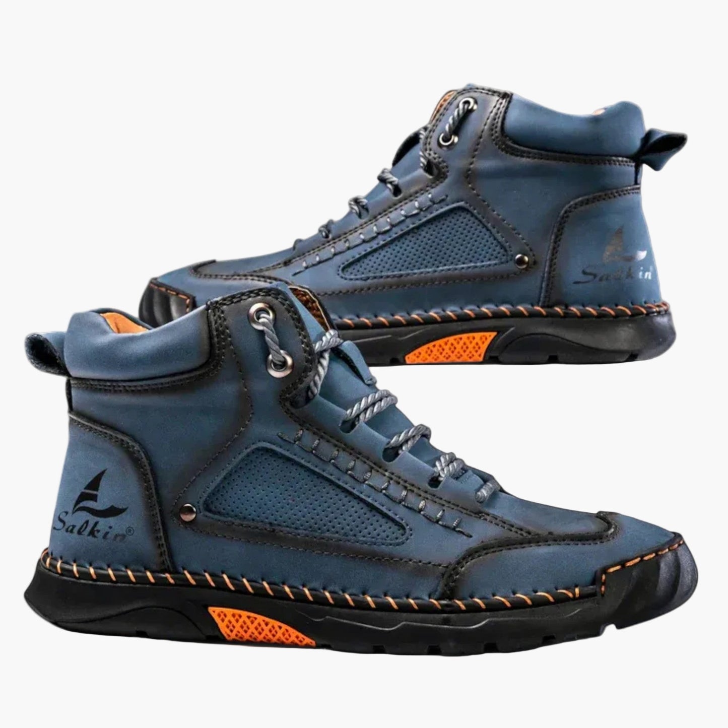 Men's Casual Outdoor Walking Boots – High-Top Ankle Comfort Shoes