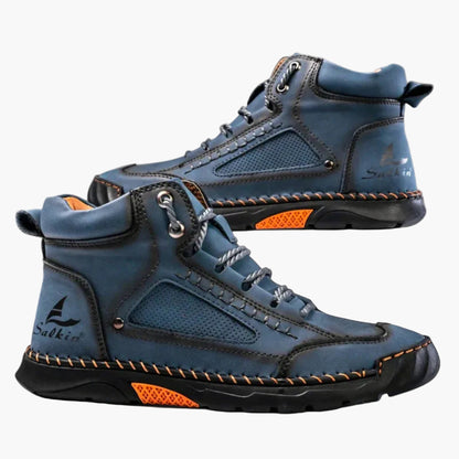 Men's Casual Outdoor Walking Boots – High-Top Ankle Comfort Shoes